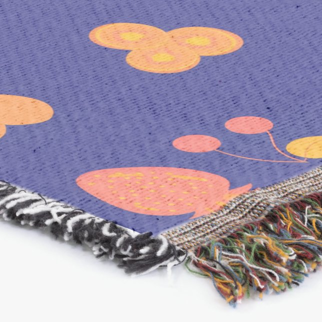 Soft Aurora Throw Blanket (Corner)