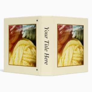 Soft Balls Of Yarn Binder