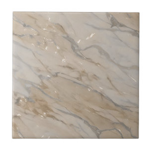 Soft Beige Grey Marble Stones Ceramic Tile