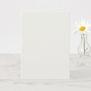 Soft Billowy Cloud White Solid Color Of The Year Card