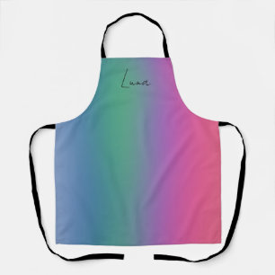 Soft Blended Colours Apron Medium