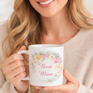 Soft Blooms for Mom Coffee Mug