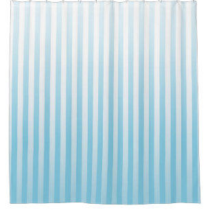 Soft Blue and White Stripes