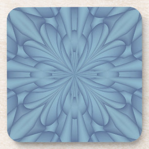 Soft Blue Christmas Stars #2 Coaster