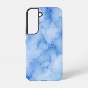 Soft Blue Watercolor Abstract Samsung Galaxy Case