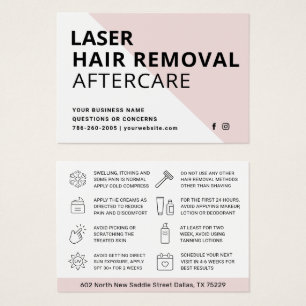 Soft Blush Modern Laser Hair Aftercare Guide