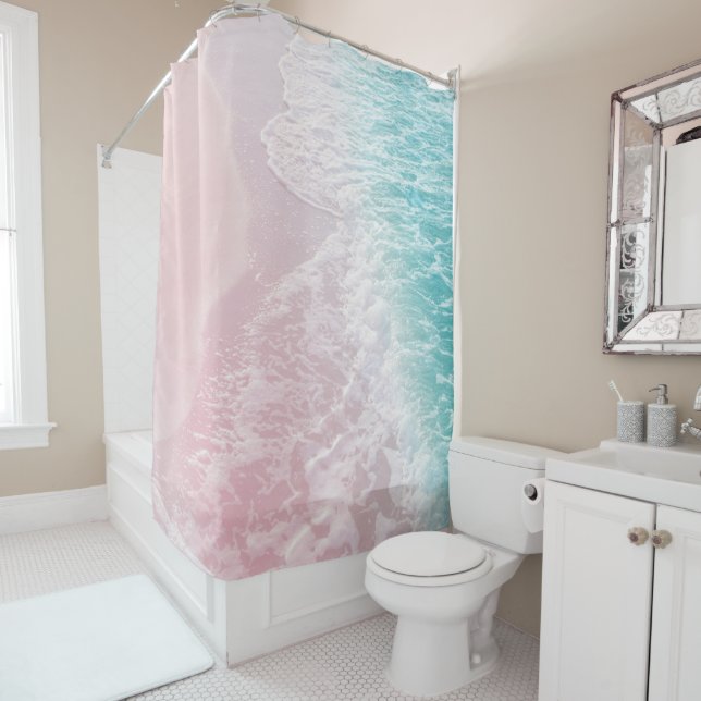 Soft Blush Pink Turquoise Ocean Dream #1 #water  (In Situ)