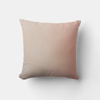 Soft Blush Throw Pillow