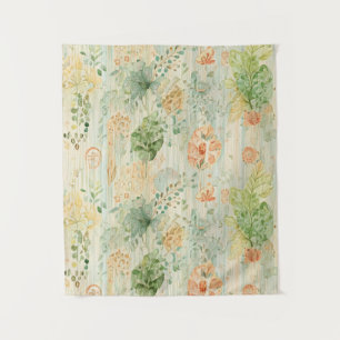  Soft Botanical Dream Tapestry