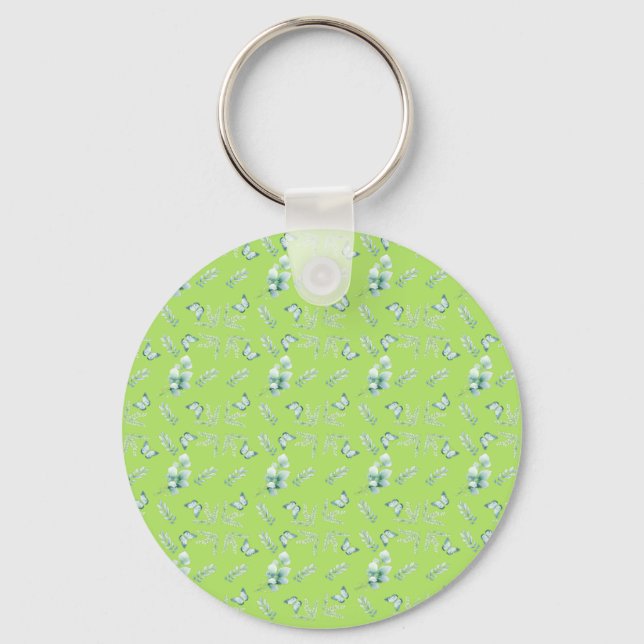 soft botanical  keychain (Front)