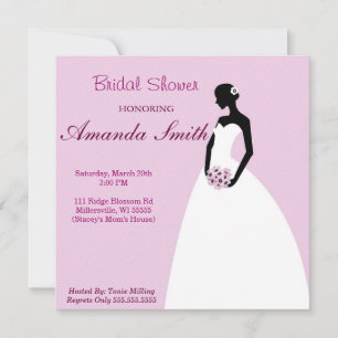 Soft Bridal Shower Invitation