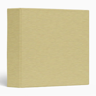 Soft Brushed Gold Binder