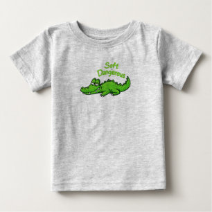 Soft But Dangerous Crocodile  Baby T-Shirt