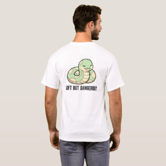 Soft But Dangerous | Kawaii Chubby Snake T-Shirt
