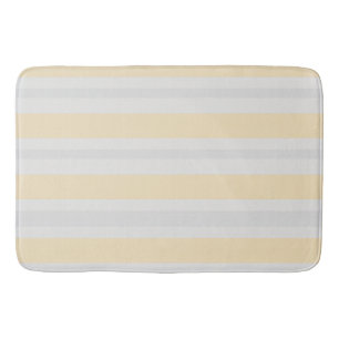 Soft Butter Nordic Stripe Bath Mat