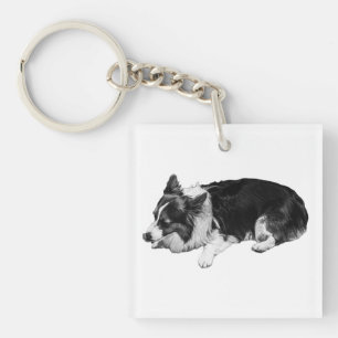 soft calm carry, corgi keychain