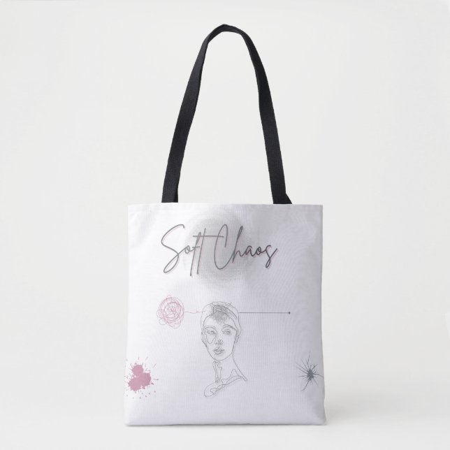 Soft Chaos Tote Bag  (Front)