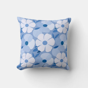 Soft Classic Floral Throw Pillow – Neutral Botanic