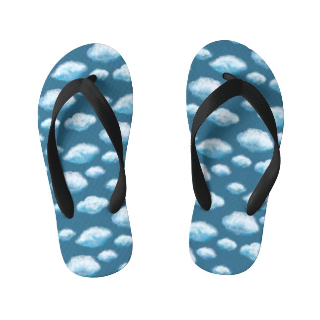 Soft clouds  kid's flip flops (Footbed)