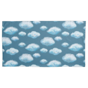 Soft clouds  pillowcase