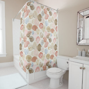 Soft Coastal Seashell Beach Pattern