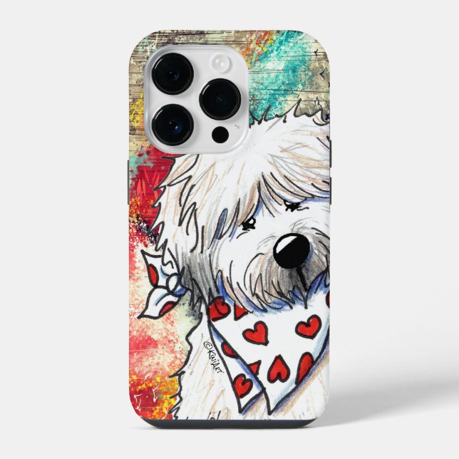 Soft Coat Wheaten iPhone Case (Back)