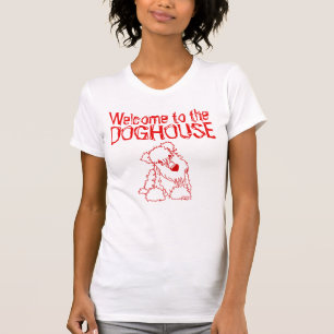 Soft Coat Wheaten Terrier Doghouse T-Shirt