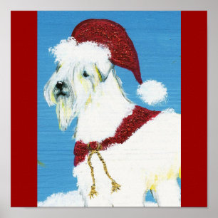 soft-coated wheaten poster
