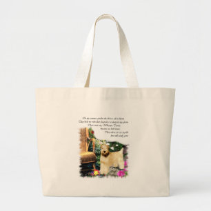 Soft Coated Wheaten Terrier Art Gifts Large Tote Bag