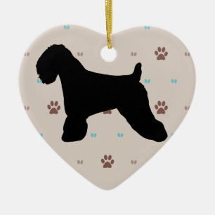 Soft Coated Wheaten Terrier Ceramic Ornament