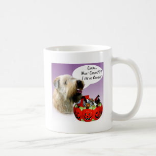 Soft Coated Wheaten Terrier Halloween Candy Coffee Mug
