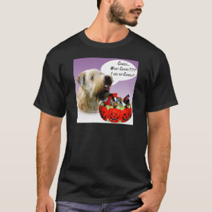 Soft Coated Wheaten Terrier Halloween Candy T-Shirt