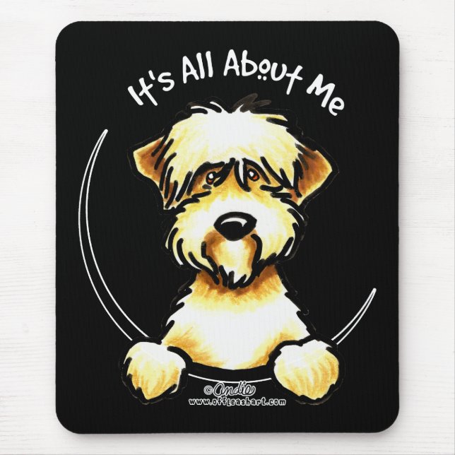 Soft Coated Wheaten Terrier IAAM Mouse Pad (Front)