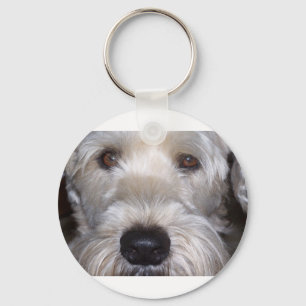 Soft Coated Wheaten Terrier Keychain