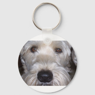 Soft Coated Wheaten Terrier Keychain