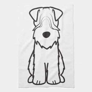 Soft Coated Wheaten Terrier Kitchen Towel