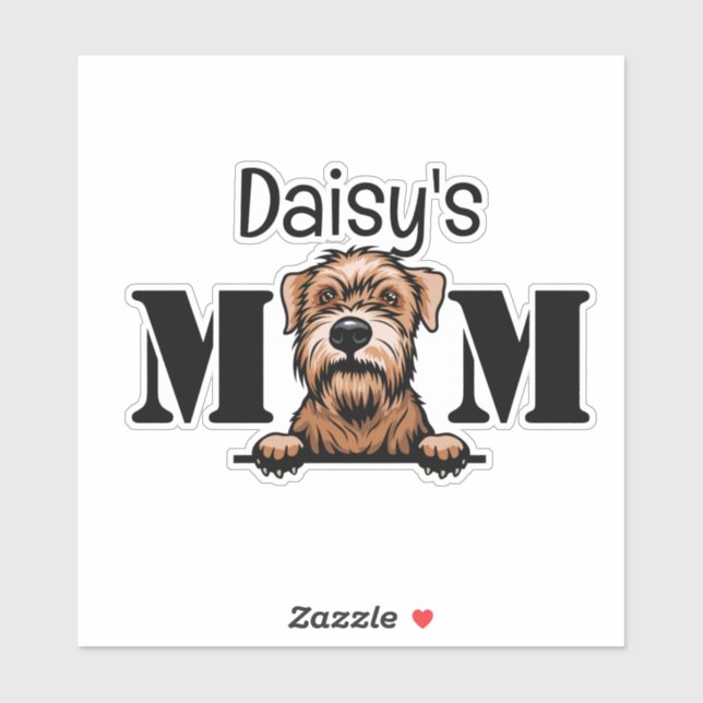 Soft Coated Wheaten Terrier Mom Personalized  (Sheet)