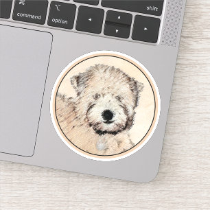 Soft Coated Wheaten Terrier Painting Original Art