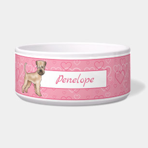 Soft-Coated Wheaten Terrier Pink Hearts And Name