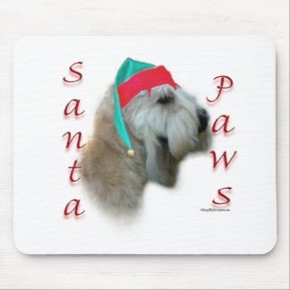 Soft Coated Wheaten Terrier Santa Paws Mouse Pad