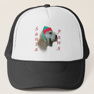 Soft Coated Wheaten Terrier Santa Paws Trucker Hat