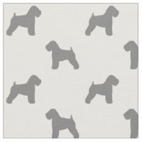 Soft Coated Wheaten Terrier Silhouettes Patterned
