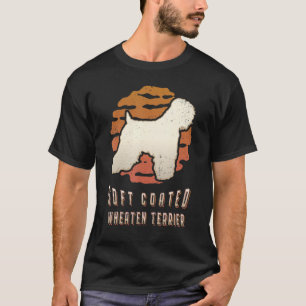 Soft Coated Wheaten Terrier Vintage Retro Classic  T-Shirt