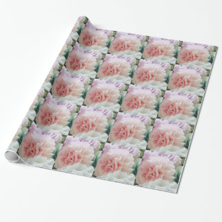 Soft Coffee Filter Flowers Wrapping Paper