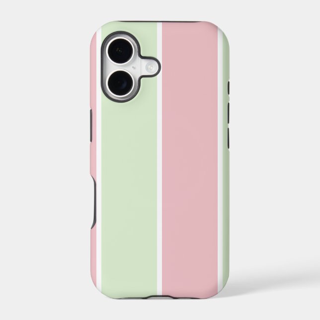 Soft Color Vertical Stripe Pattern Design (Back)