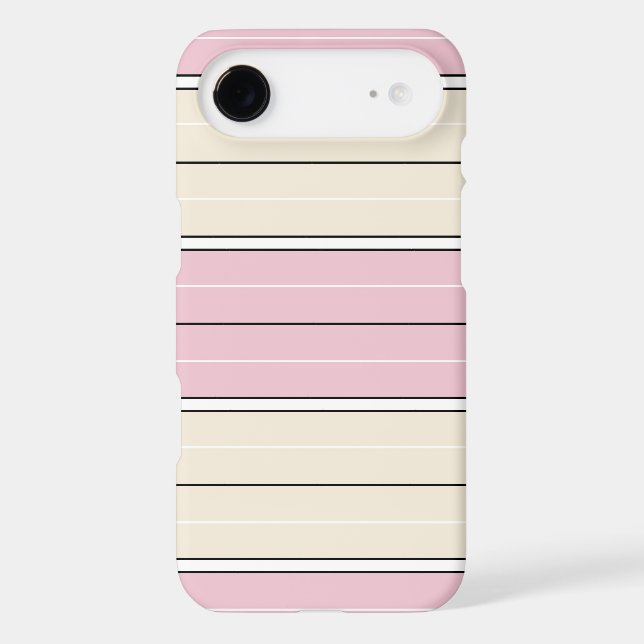 Soft Color Vertical Stripe Pattern Design (Back)