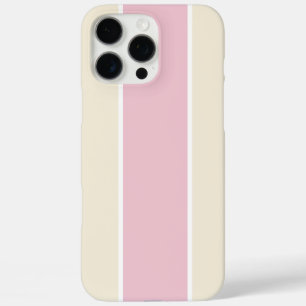 Soft Color Vertical Stripe Pattern Design iPhone 16 Pro Max Case