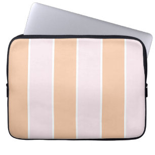 Soft Color Vertical Stripe Pattern Design Laptop Sleeve