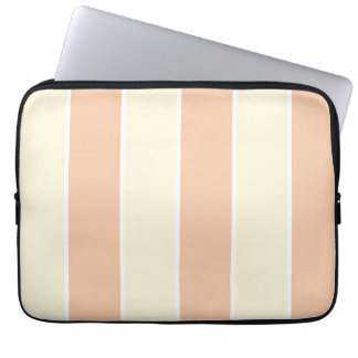 Soft Color Vertical Stripe Pattern Design Laptop Sleeve