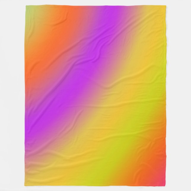 Soft Colour Blend 171116(02) Fleece Blanket (Front)